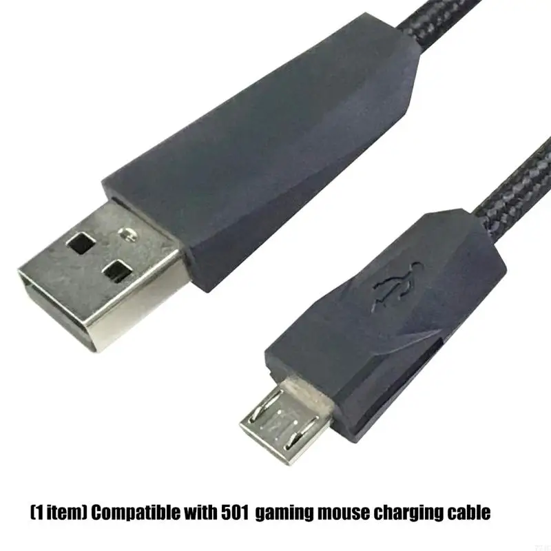 USB to Micro Charging Cable Cord for Gladius II ROG Spatha Gaming Mouse 77JC