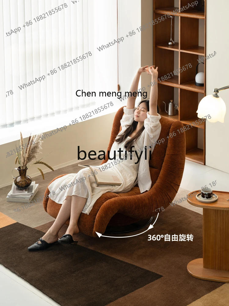 X Recliner Sofa, Convertible to Bed, Rocking Chair, Balcony Home Use, Leisure Single Fabric Sofa
