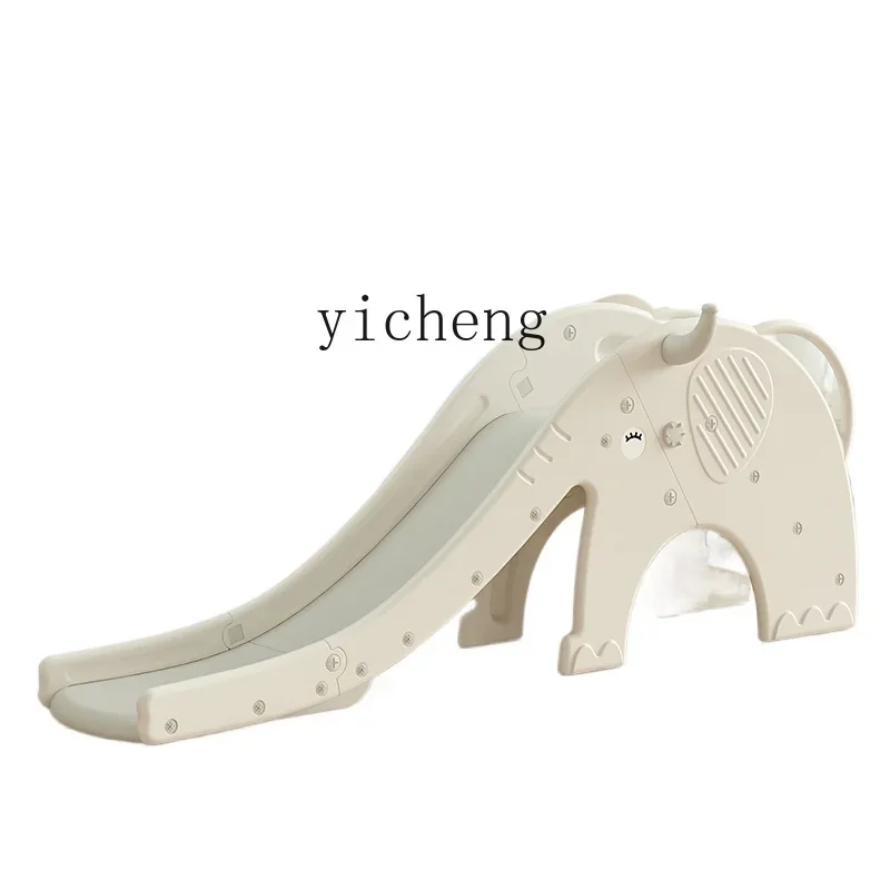 

Tqh Plastic Elephant Slide Indoor Home Children's Kindergarten Family Version Older Children Slide