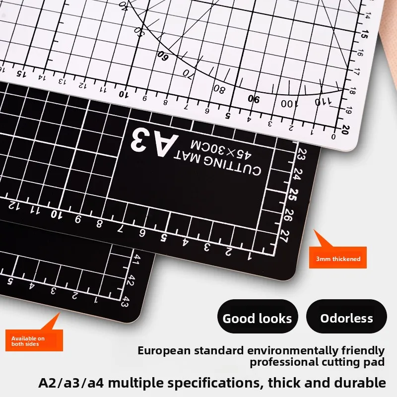 

Thickened Eco-friendly Double Color Model Cutting Mat for Gundam Assembly Painting Engraving Paper Cutting