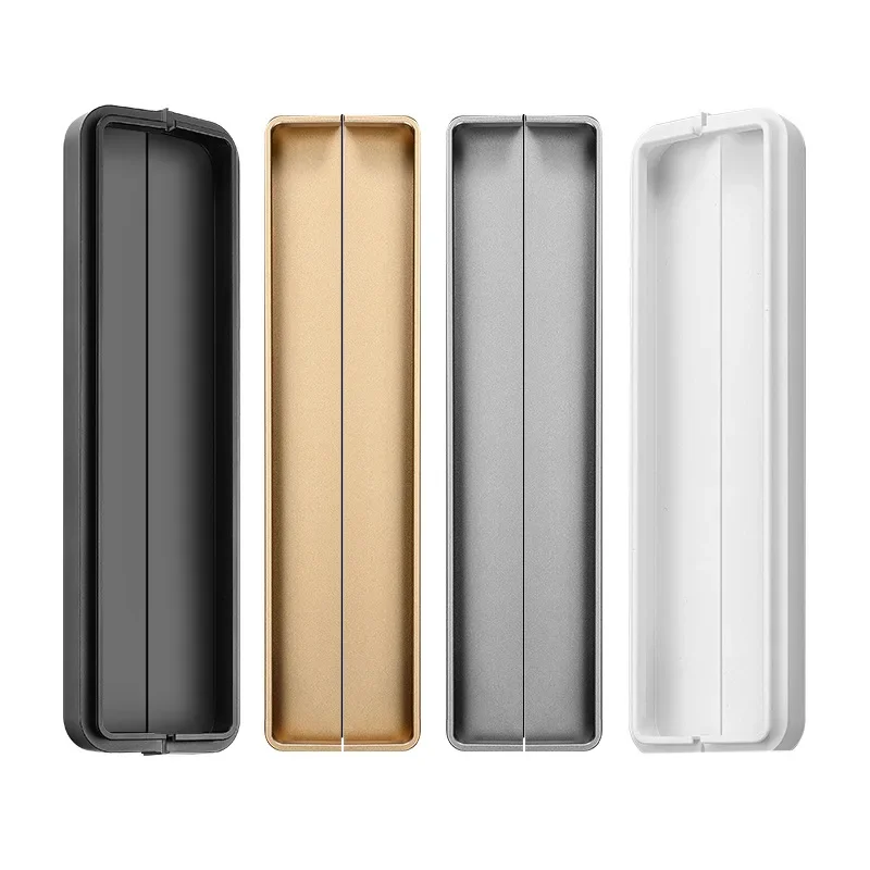 

Ручка шкафа Скрытая раздвижная дверь ящик шкаф для обуви дверная ручка мебель современная Золотая черная ручка для шкафа