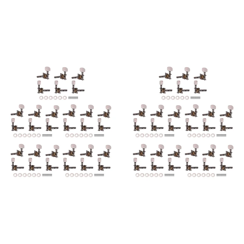 

ABUE-60Pcs Acoustic Guitar String Tuning Peg Tuner Machine Head