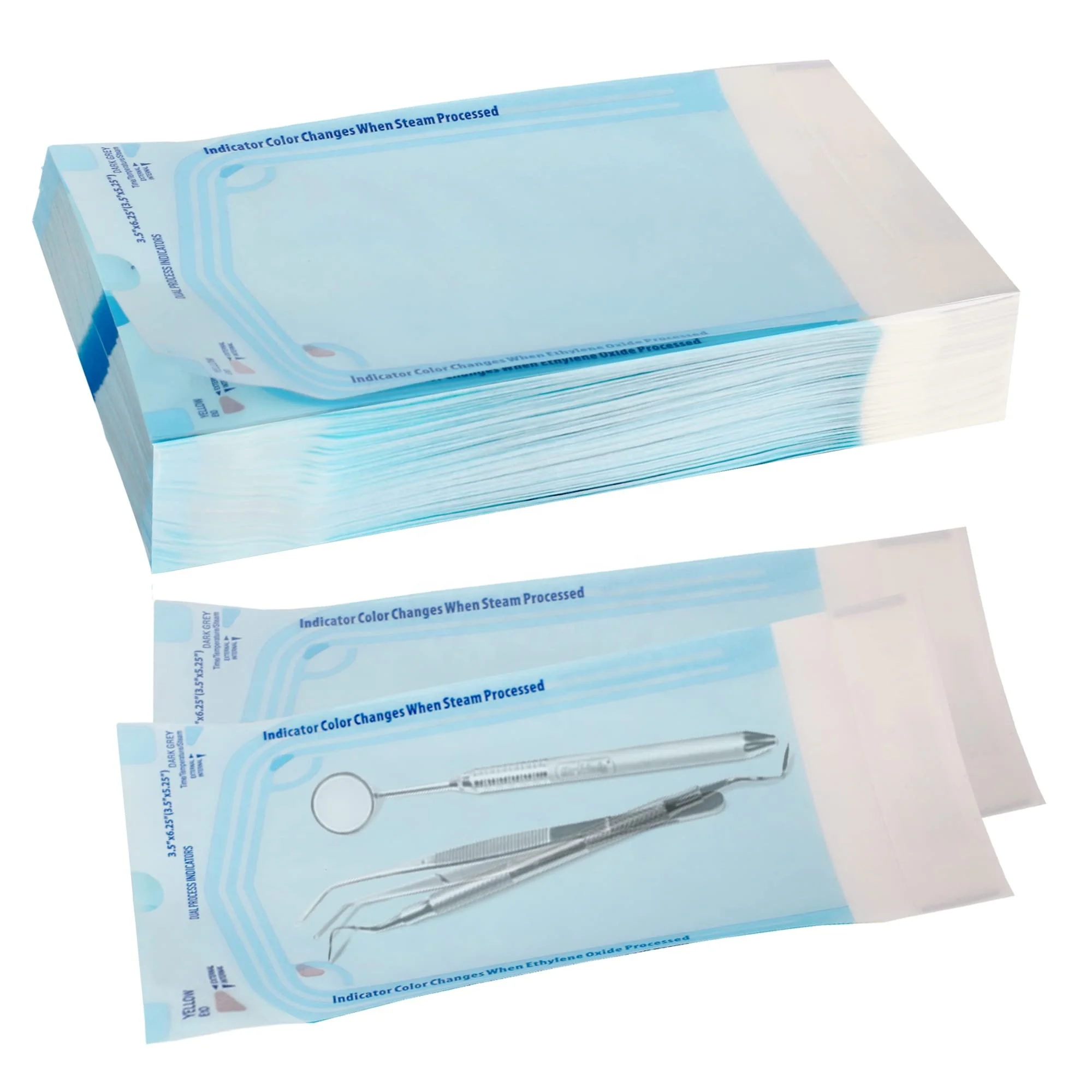 

305X430mm or Customized Size Single Use Medical Sterilized Pouches / Sterilization Pouch