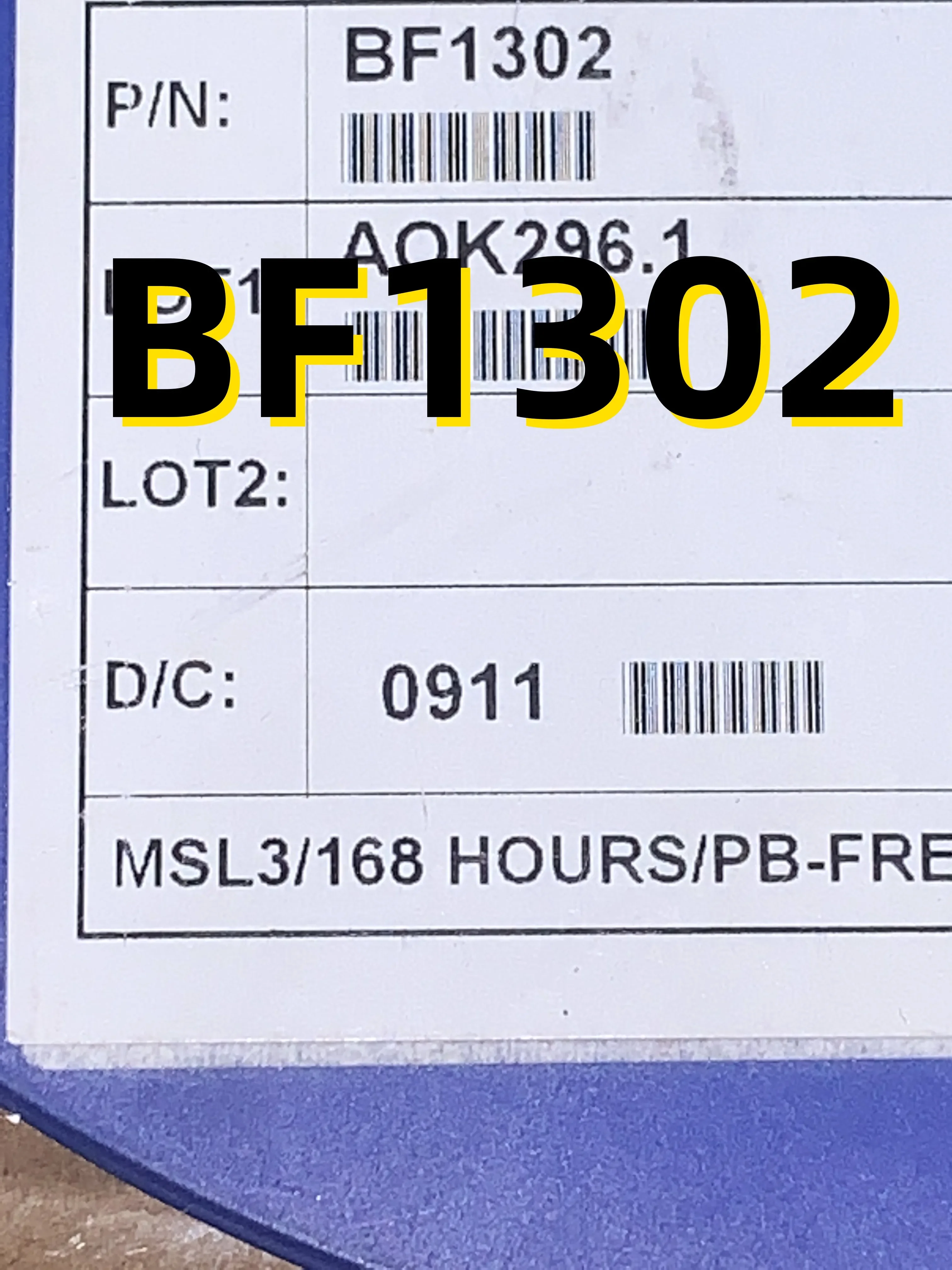 

Совершенно новый оригинальный комплект из 10 шт. BF1302