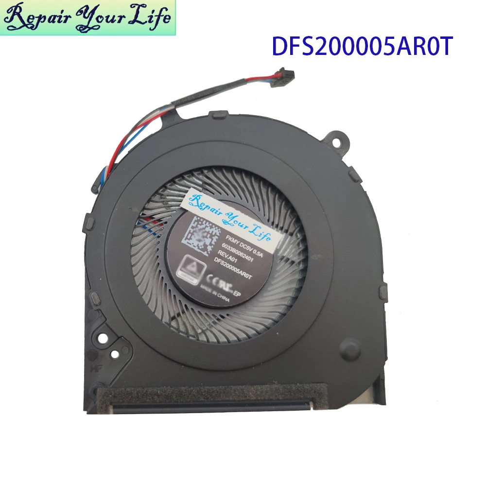 CPU Cooler Fan For HP 14-CF 14S-CF 14-CK 14-CM 14-DA 14-DK 14S-DK 14-MA 14S-DP Notebook Parts Cooling Radiator Fans L23189-001