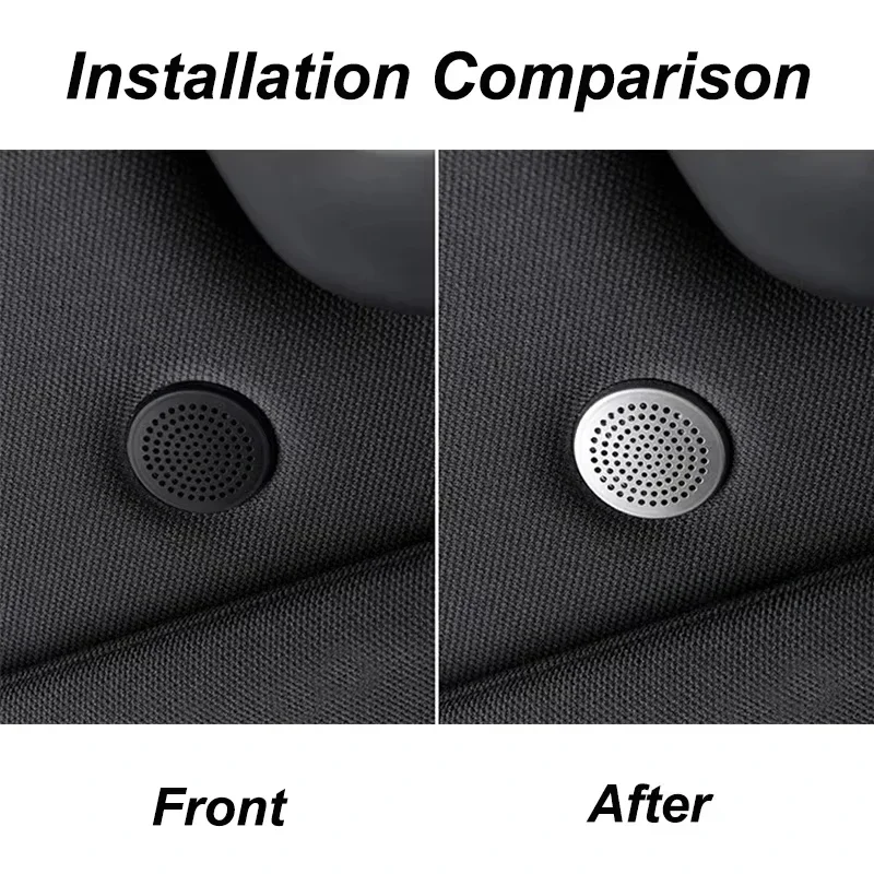 6 Pcs For Leading Ideal LiXiang L7 L8 L9 2022 2023 Car Roof Microphone Speaker Cover Protection Cover Interior Auto Accessories