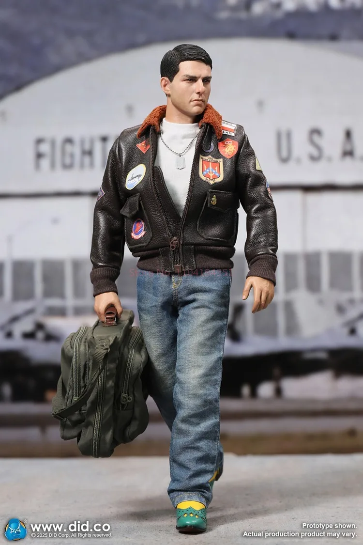 In Stock DID US Navy Pilot 1/6 Soldier Model Lieutenant Peter MA80181 Ambitious Tom Cruise Full Set Action Figure Model Toys