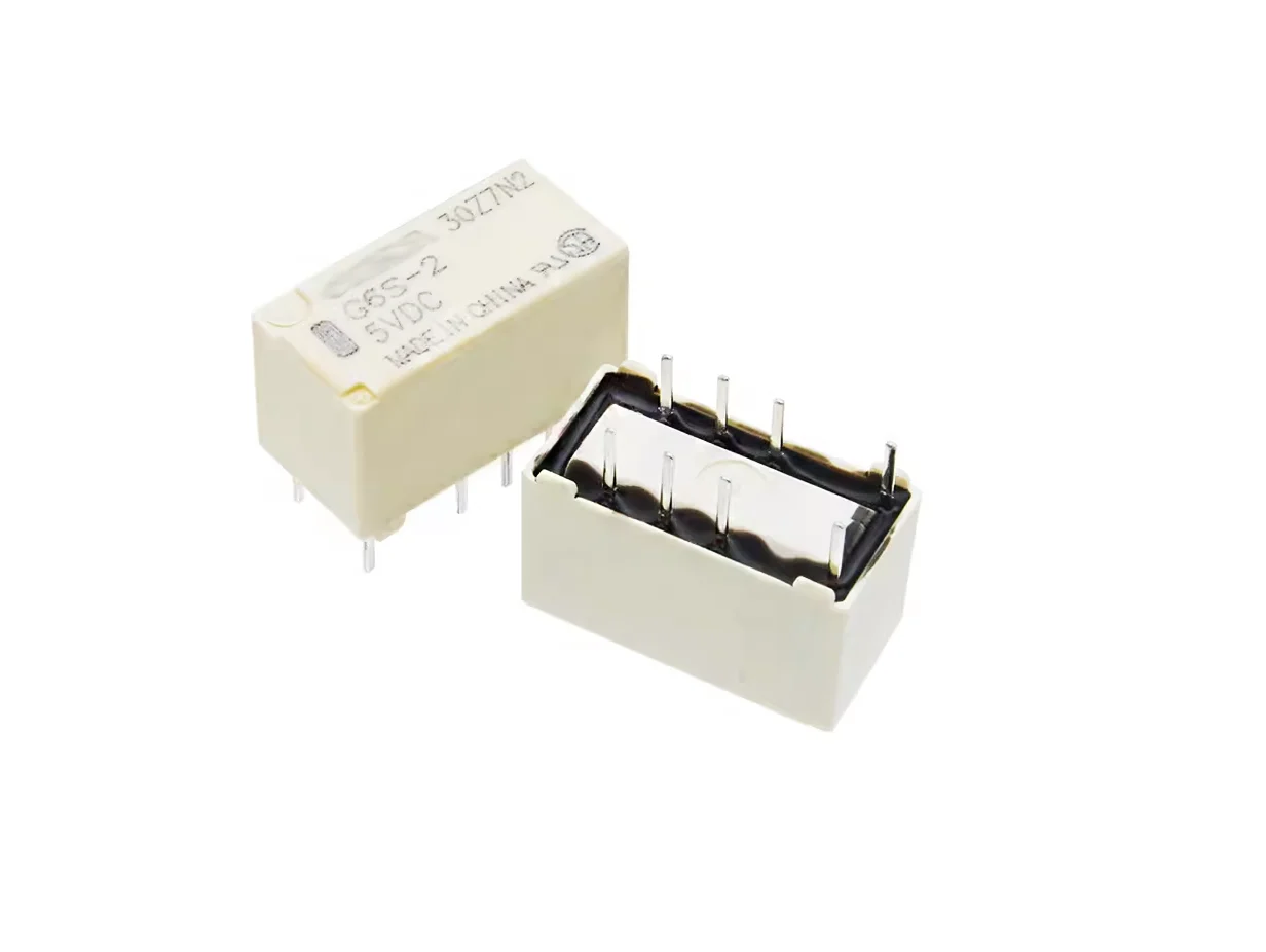 HOT NEW G6S-2 G6S2 5VDC DC5V 5V 2A relay 8PIN