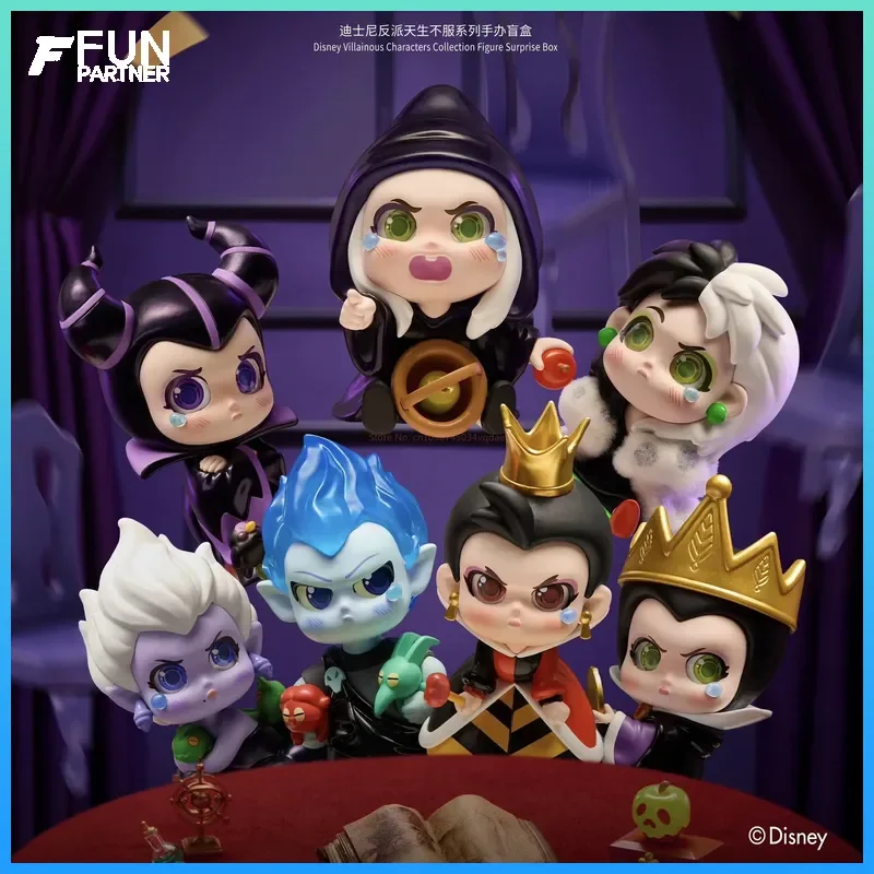 

Серия злодеев, коллекция аниме-фигурок, слепая коробка, модная игрушка в подарок, включая злой королева, Круэлла Урсула, объятий, Малефисента, в наличии