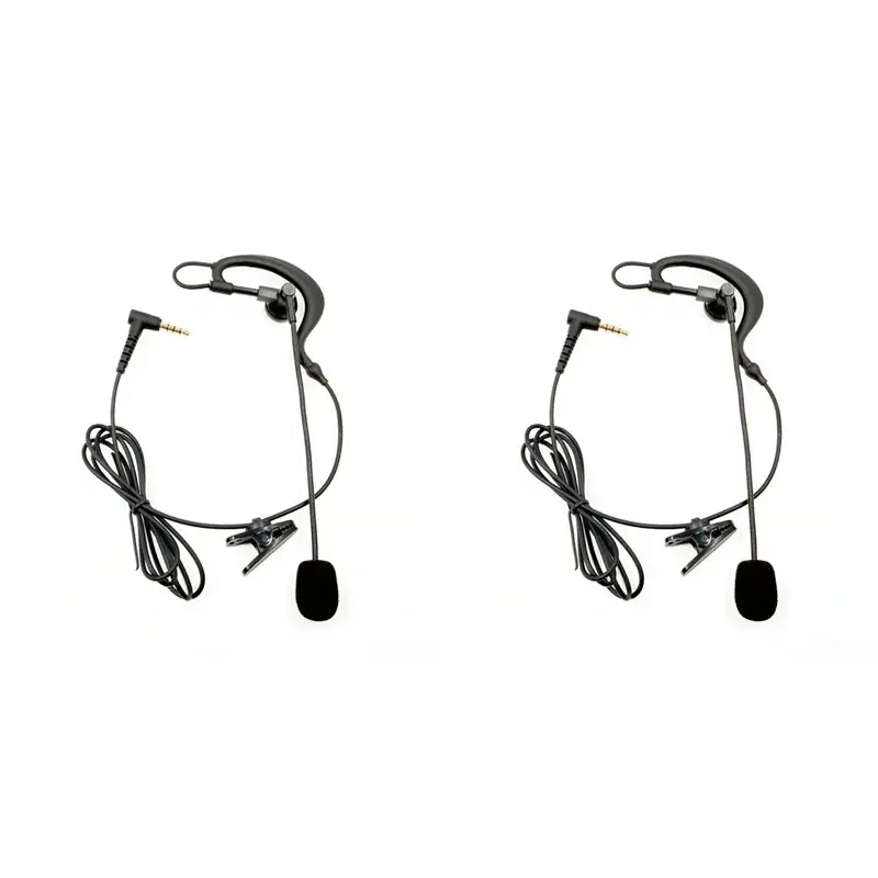 Casque d'intercom ABJF-2X pour arbitre de football, juge, arbitrage, vélo, conférence, écouteur pour V6 V4