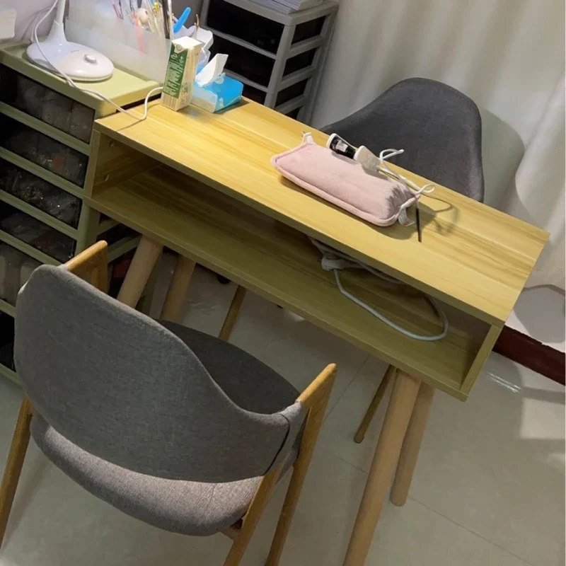 Tables for Nail Manicure Desk Table Pink Salon Equipment Furniture Corner Beauty Aesthetic Professional Nails Hairdressing Chair