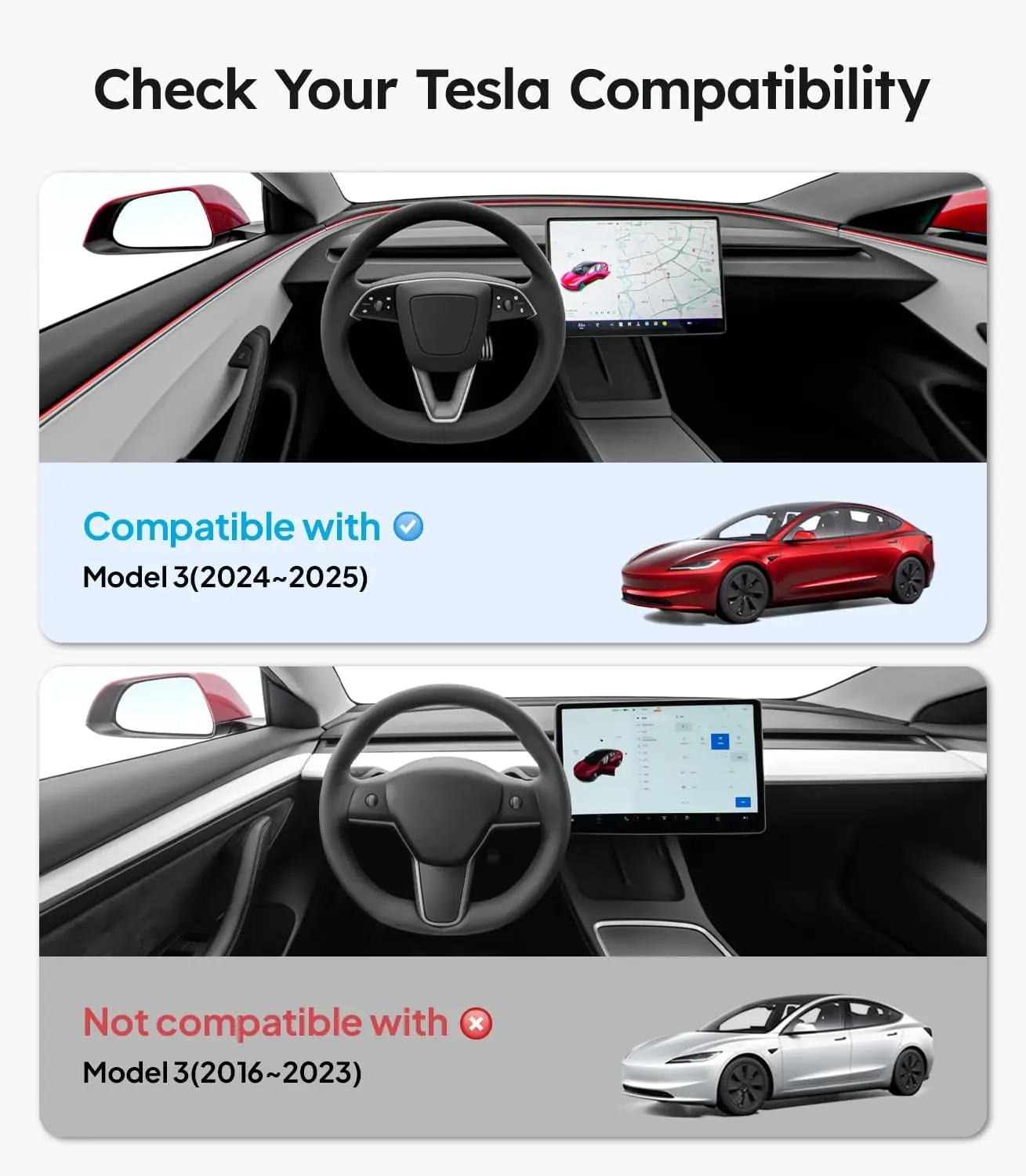 Mud Flaps Splash Guards Fenders For Tesla Model 3 2024 2025 2026 Highland 4pcs No Drilling All Weather Protector Accessories