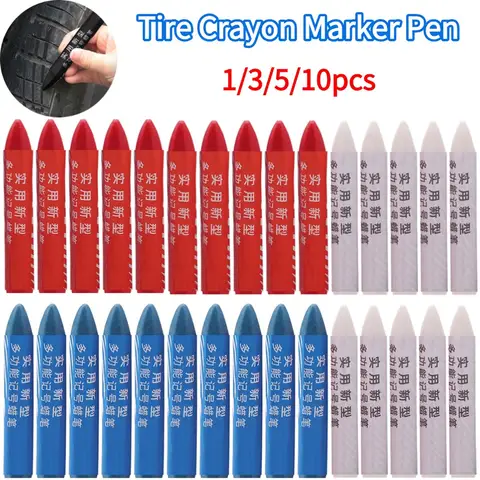 타이어 크레용 마커 내유성 손상 경량 크레용 마크 타이어 손상 타이어 수리 도구에 대한 휴대용 마킹 크레용