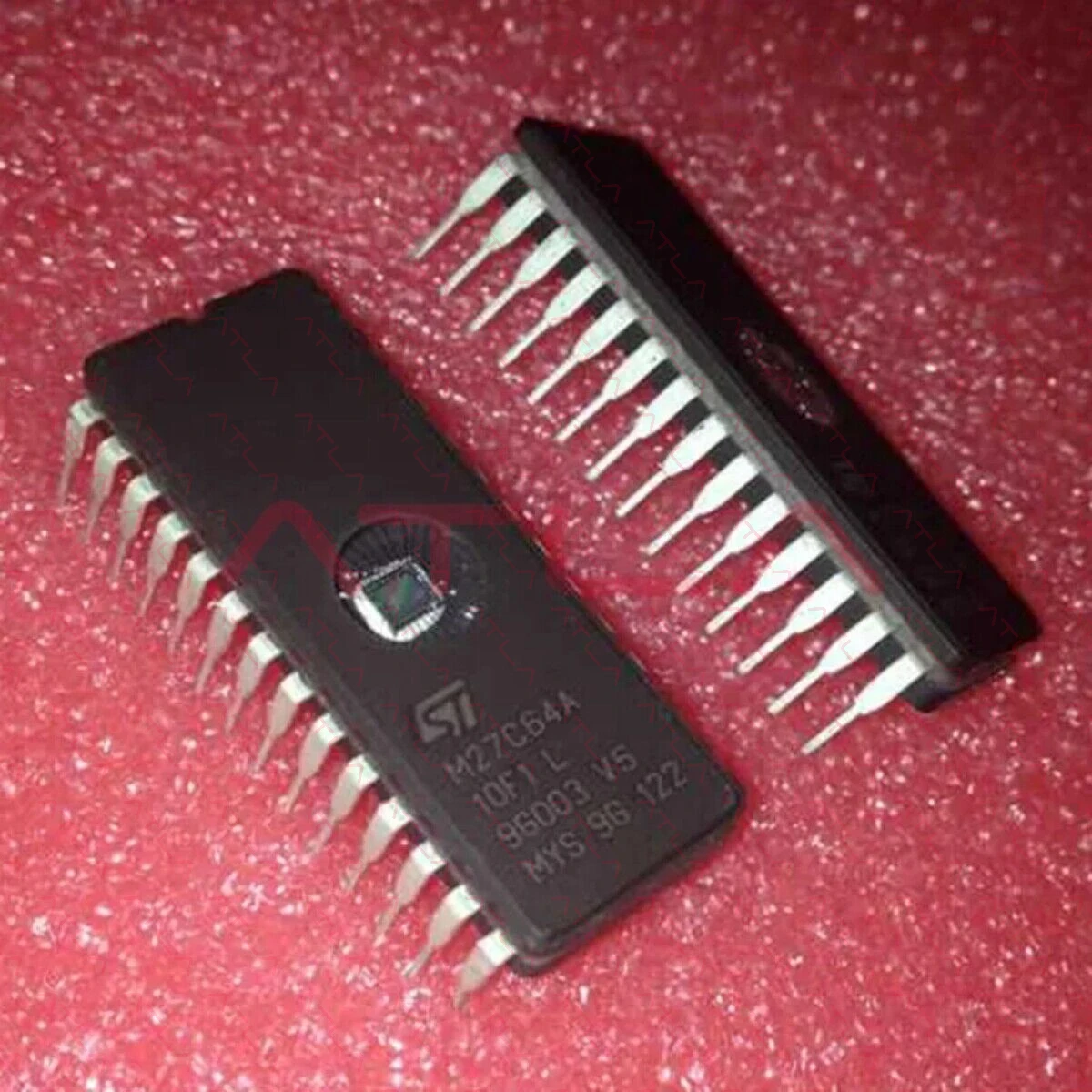 25pcs M27C64A-10F1 M27C64A DIP-28 IC EPROM UV 64KBIT 100NS ST