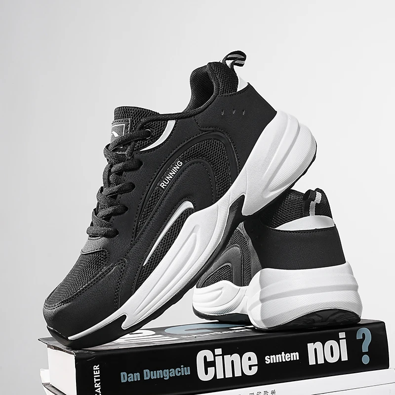 

2026 Новые мужские широкие туфли для папы, кроссовки с дышащей сеткой, легкая нескользящая износостойкая повседневная спортивная обувь