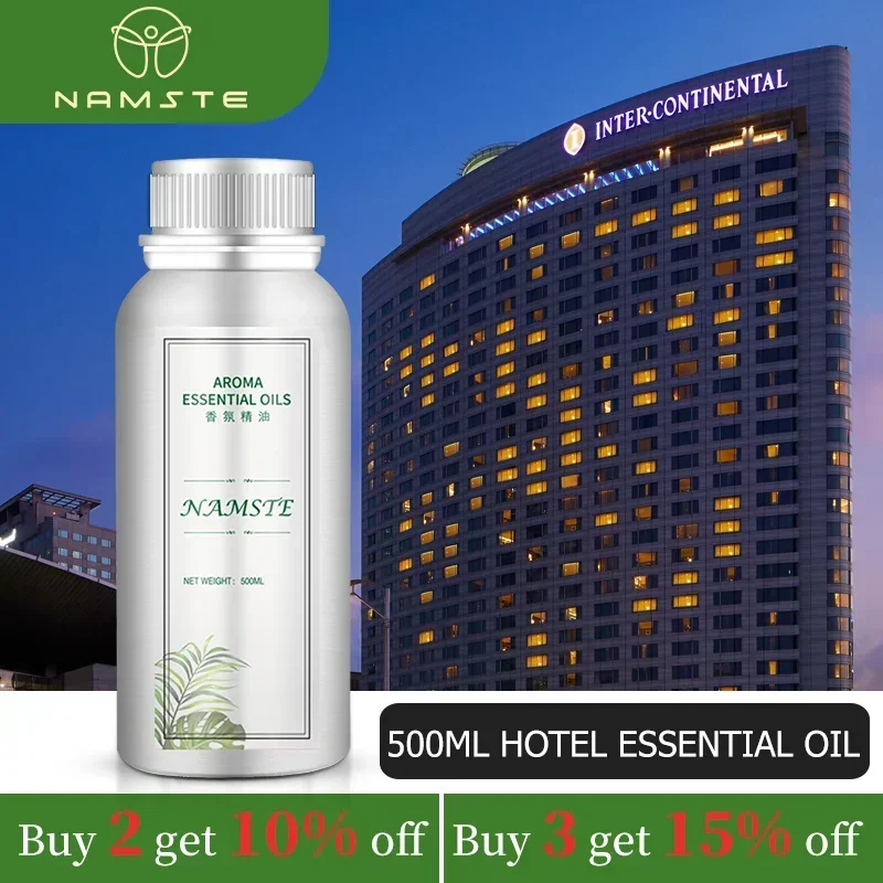 Namste 500ml hotel óleo essencial óleo aromático hotéis perfume óleo elétrico aromático oásis fragrância óleo ambientador difusor