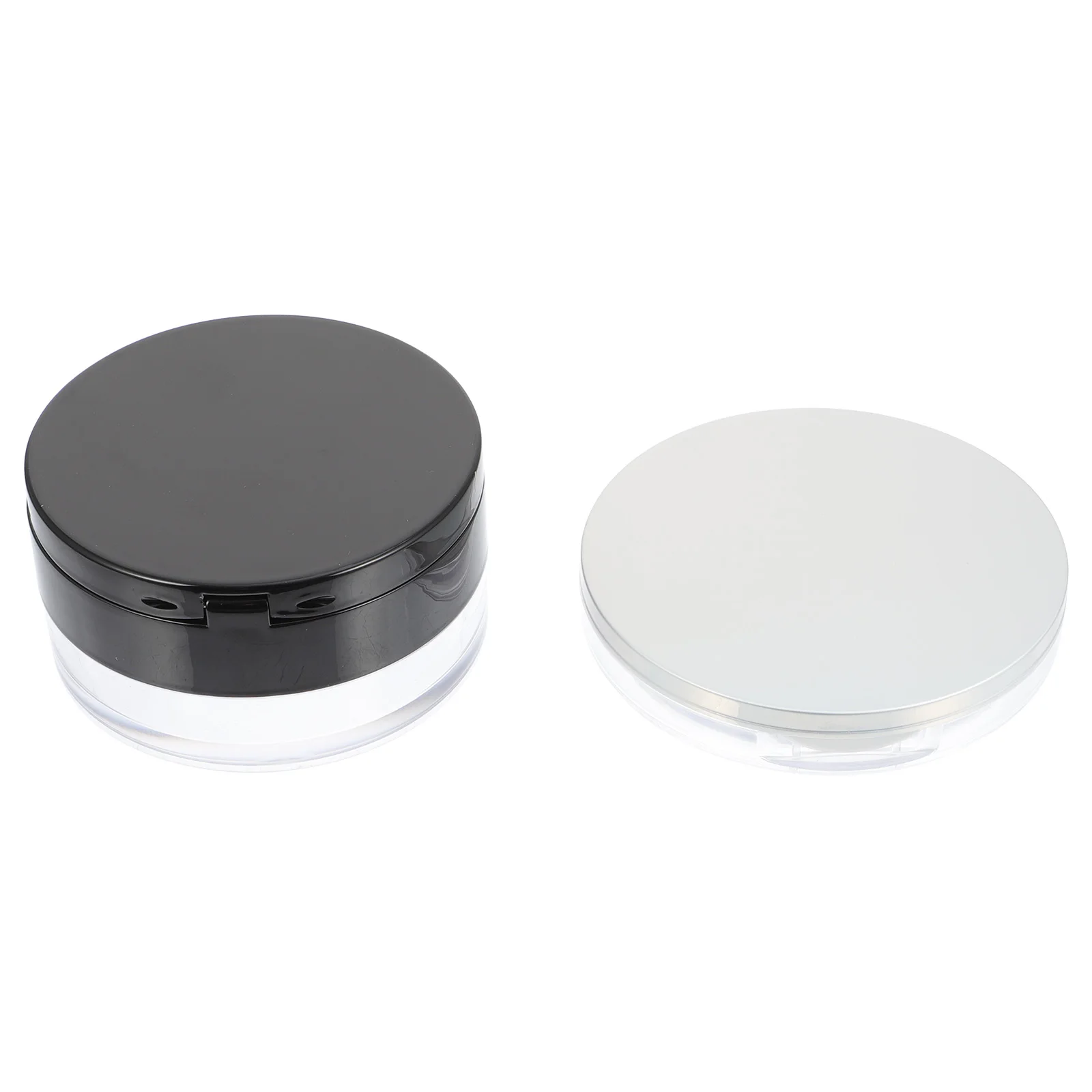 

Loose Set ABS Empty Box Material Makeup Safe Durable Body Loose Powder Case Powder Case Travel Container