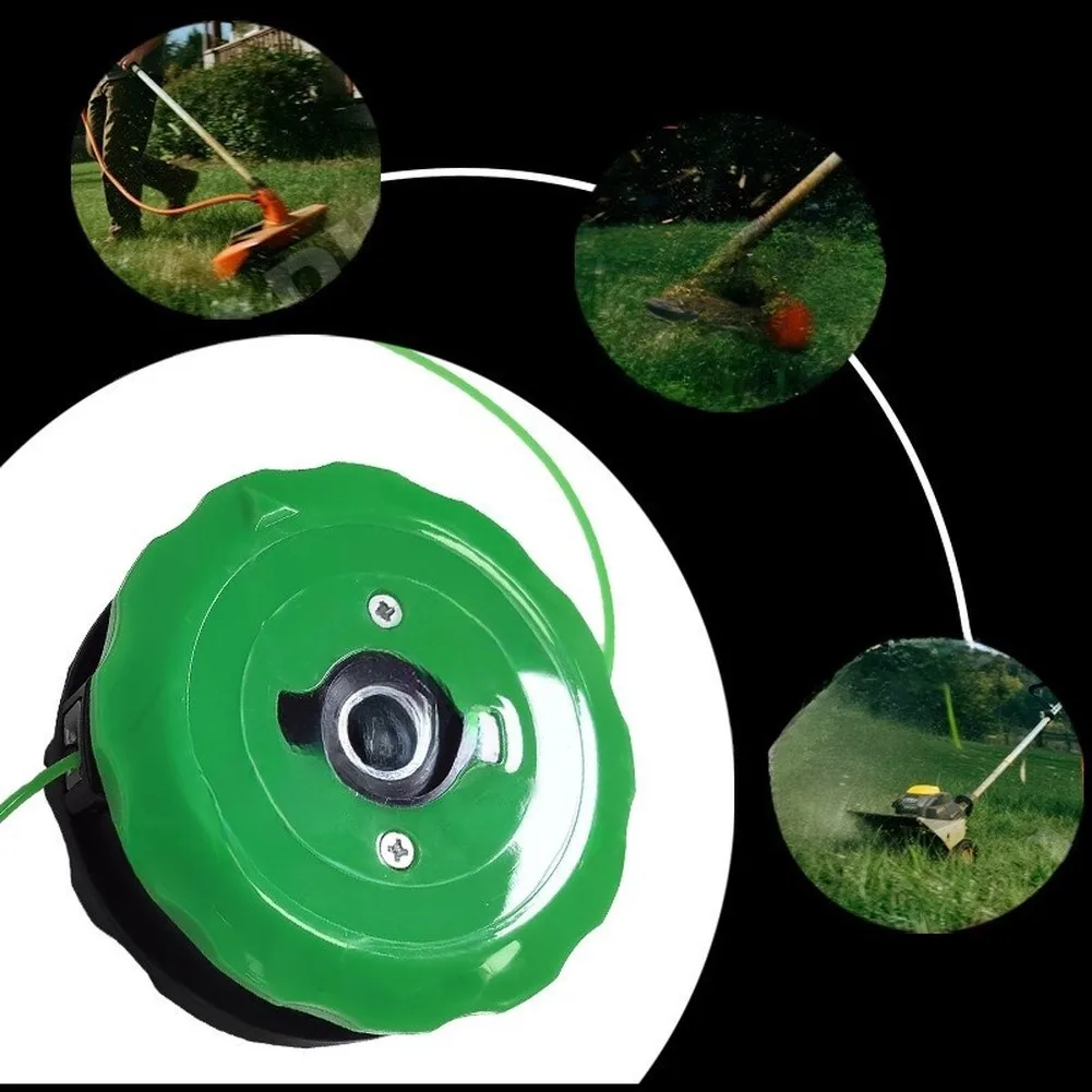 Trimmer Head for Lawn Mowers Built from PA Nylon to Support Gas and Electric Models with M10 1.25mm Reverse Thread