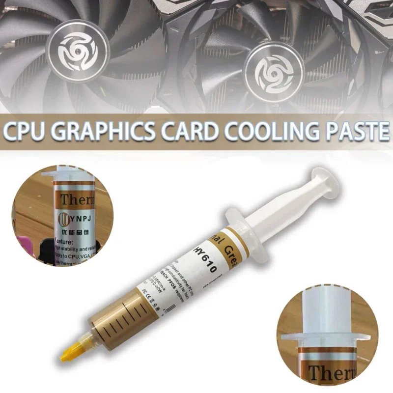 Halnziye HY610 Gold 30g CPU Thermal Conductive Silicone Thermal Conductive Paste