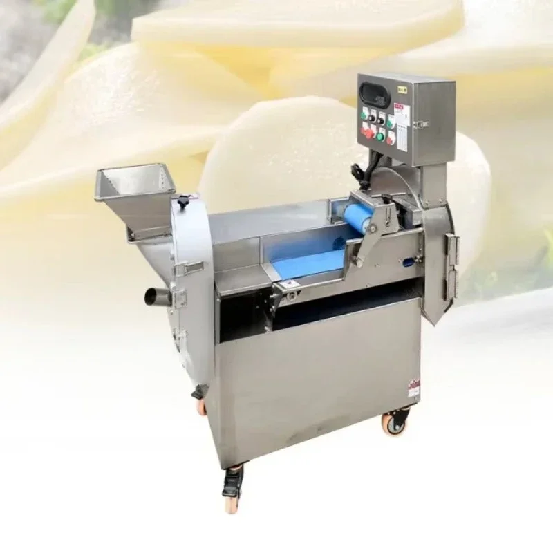 Commercial automatic fruit and vegetable slicer for green leafy vegetables and sweet potato chips