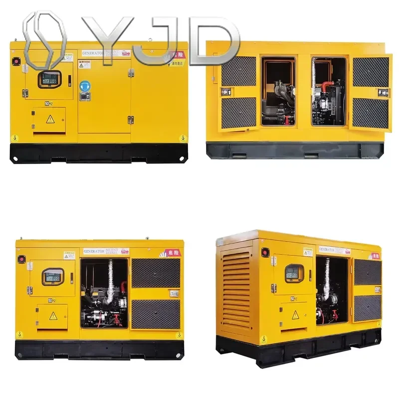 25kW 50kW 80kW 100kw 200kw 300kw Weichai Low-noise Generator Set Excitation AC Construction Site Backup Power Supply