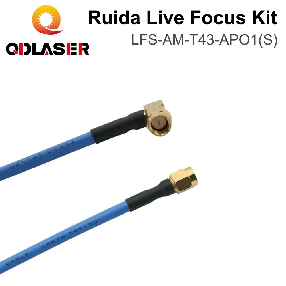 QDLASER Ruida LFS-AM-T43-AP01(S) قطع المعادن نظام التركيز في الوقت الحقيقي مكبر للصوت وكابل توصيل مكبر للصوت لآلة الليزر #3