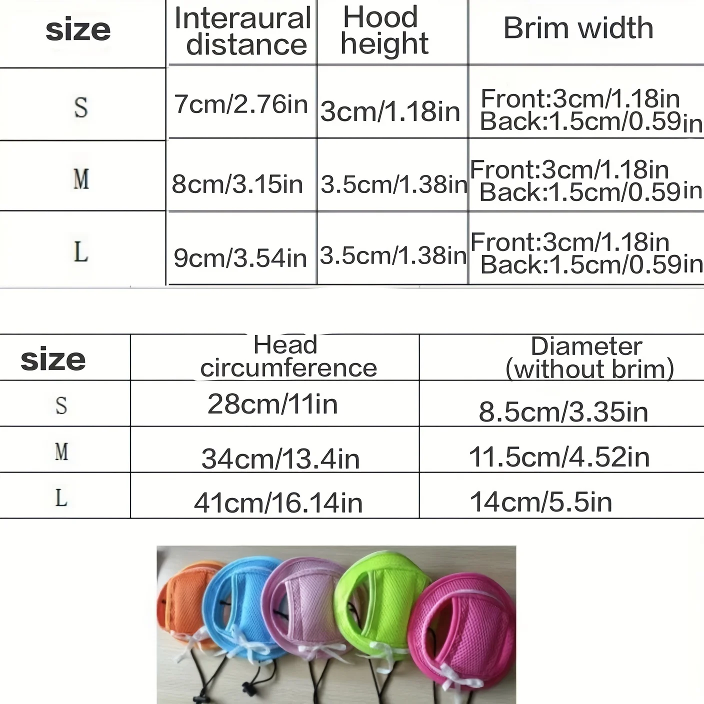 Immagine 3: 1pc cappello protettivo solare per animali domestici con decorazione a fiocco per cani e gatti-regolabile ed elegante