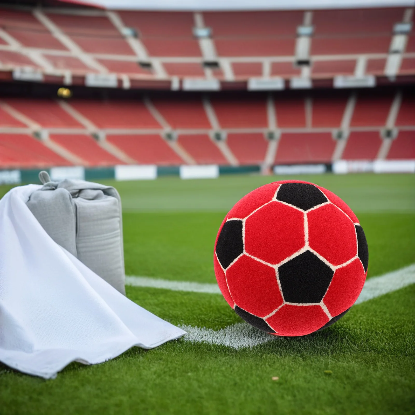 Weicher Aufblasbarer Klebriger Fußball Kleiner Tragbarer Indoor-Outdoor-Fußball für Training und Jonglieren Aufblasbare Fußballtore