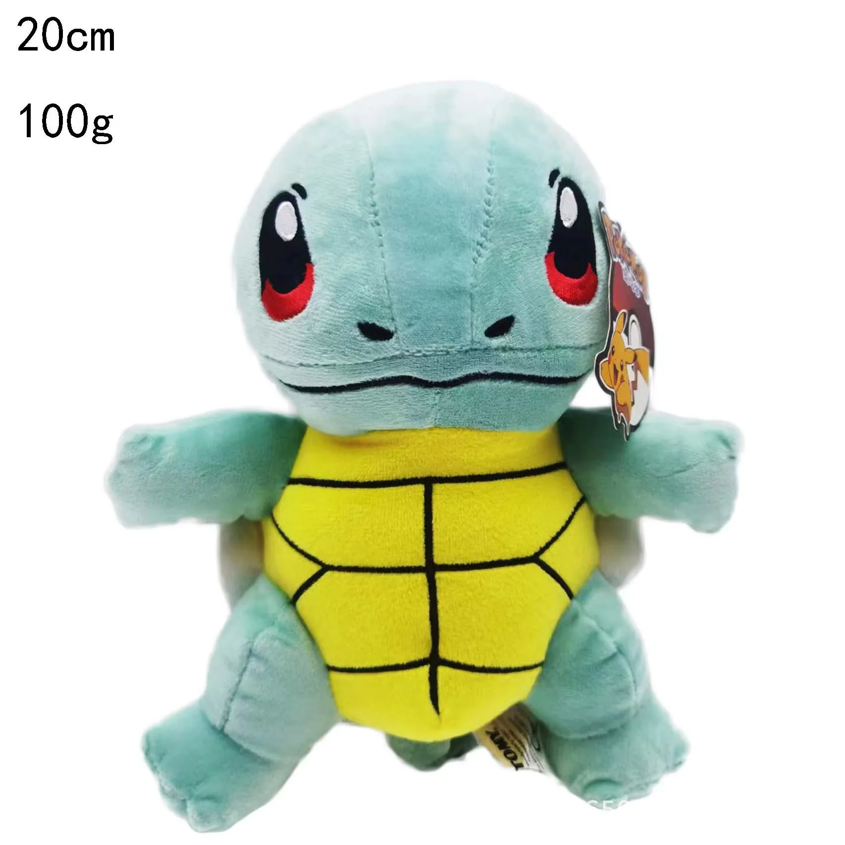 20-22CM Pokemon Pikachu Plush Doll Toy Anime Kawaii Squirtle Charmander Bulbasaur Stuffed Toys Cartoon Children Birthday Gift