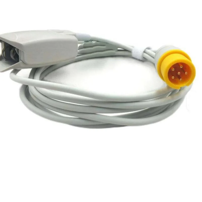 

Compatible for Compatible with Contec CMS8000 6 Pins Adult Finger Clip Sensor,2.8m, Pulse Oximeter spo2 probe TPU