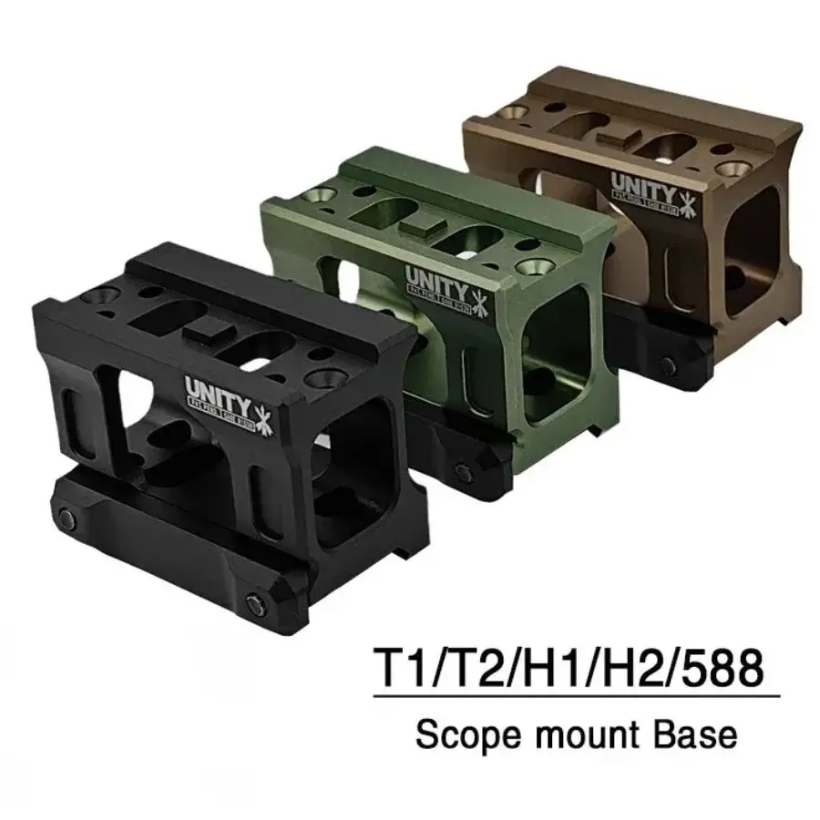 FF Tactical YR271 UNITY Fast Riser Mount For Tactical Airsoft T2 ROMEO5 Red Dot Sight Scope Universal Heightening Bracket