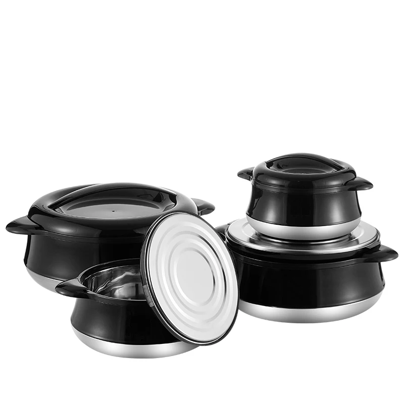 

Insulated Cauldron Food Container Household Kitchenware Stainless Steel for Home Wholesale 3-4pcs/set Camping Kitchen Minimalist