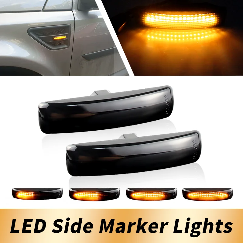 Dynamic Blinker LED Side Marker Turn Signal Light For Rover Sport L320 Land Rover LR2 Freelander 2 L359 LR3 LR4 Discovery L319