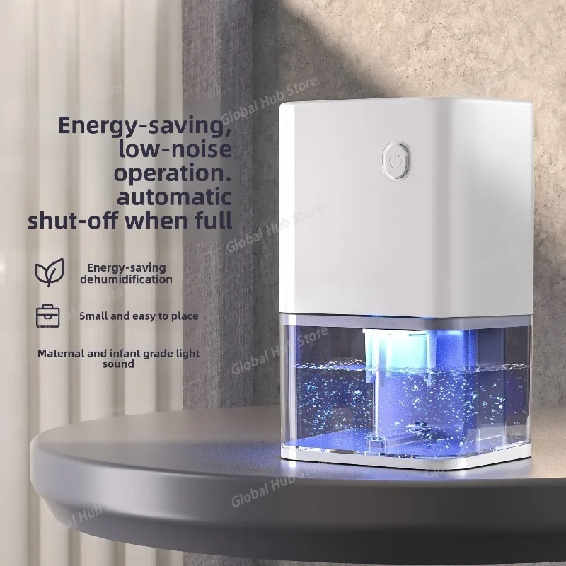 

Dehumidifier, Household Dehumidifier, Small Dehumidifier for Absorbing Moisture and Removing Dampness in The Room