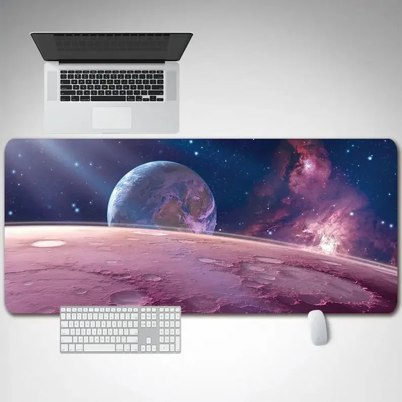 Big Mouse Pad Creative Starry Sky Super Large XL Game Mouse Pad Computer Keyboard Anti Slip Table Pad Desk Mats 800*300*2mm