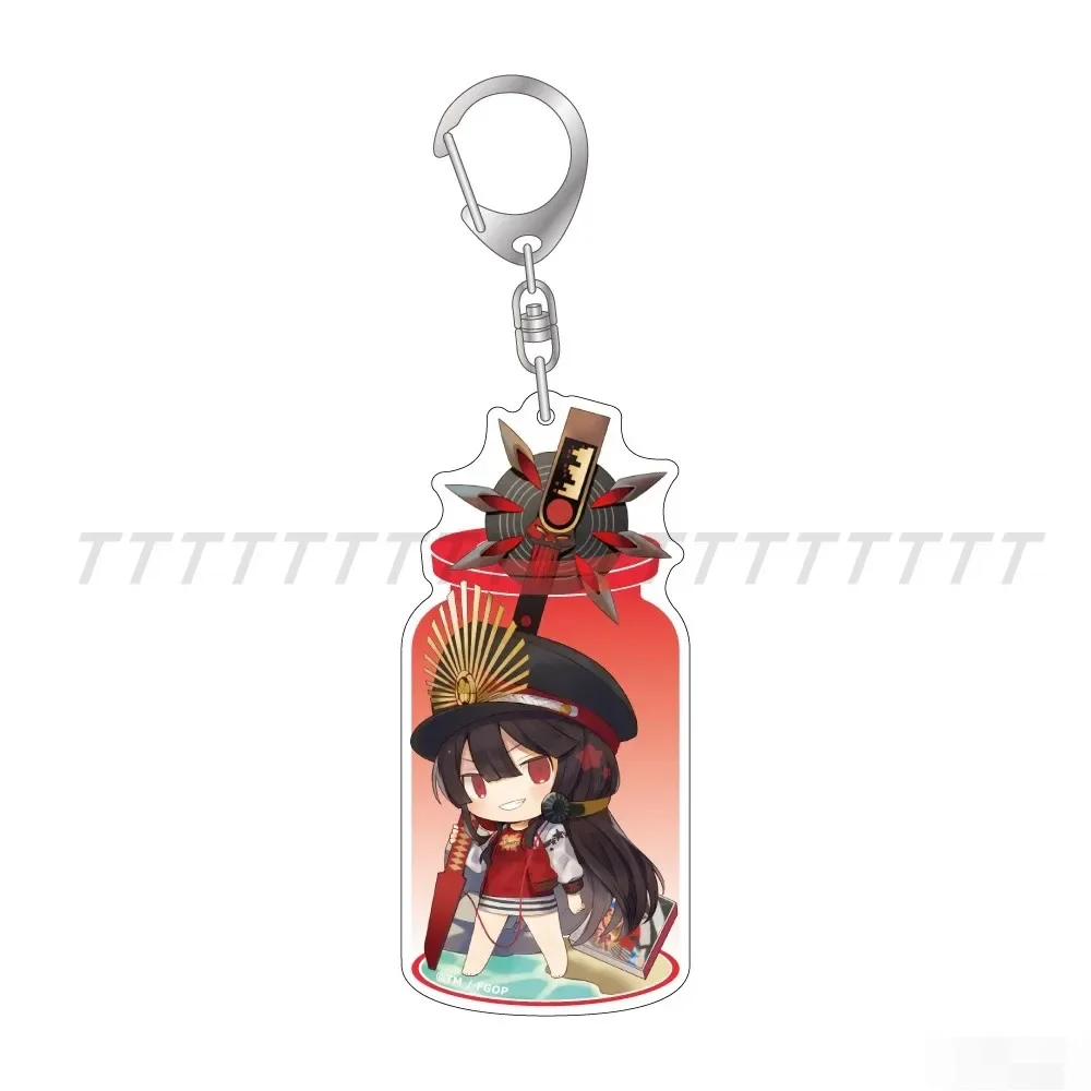 Game Fujimaru Ritsuka Mash Kyrielight Keychain Doll Anime Altria Pendragon Jeanne d'Arc Acrylic Keyring Pendant for Gift