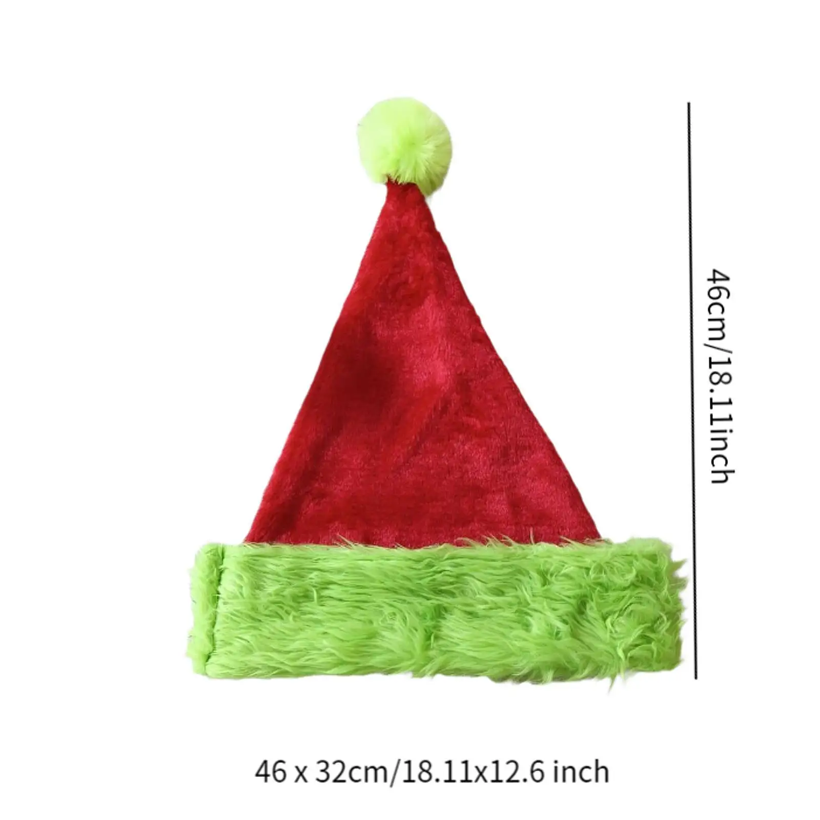 Czapka świąteczna Cosplay Zielona Czapka Potwora na Karnawał Imprezy Klubowe