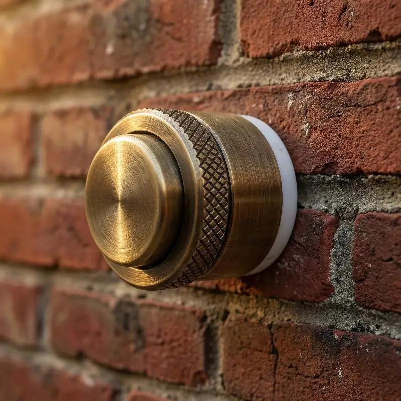 Heavy Duty Round Metal Push Button 1NO 1NC for Door Bell and Access Control Security Devices