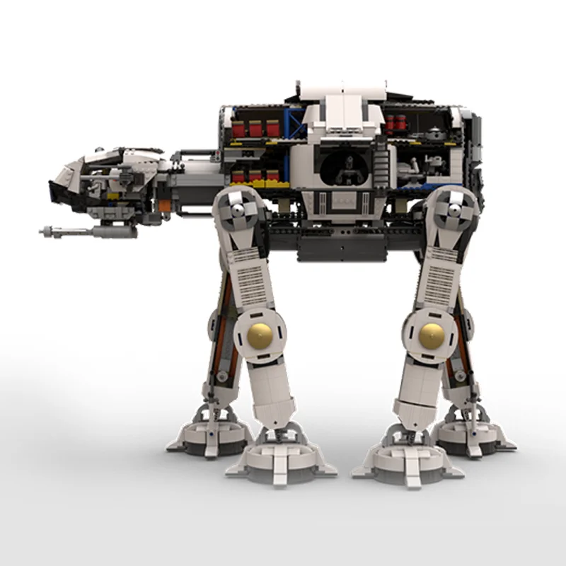 4358 elementów AT-AT Space Force Lunar Walker Model Star Battle Klocki Konstrukcyjne DIY Edukacyjne Zabawki do Składania Prezent na Boże Narodzenie dla Dzieci