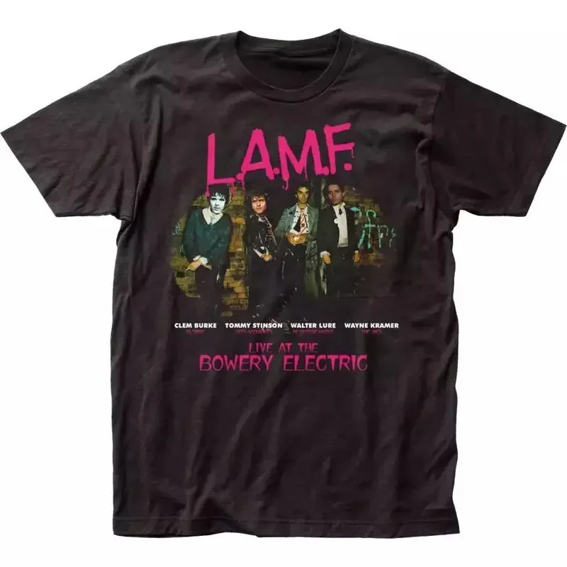 Hot Clem Burke Albums Black T Shirt Cotton All Size New