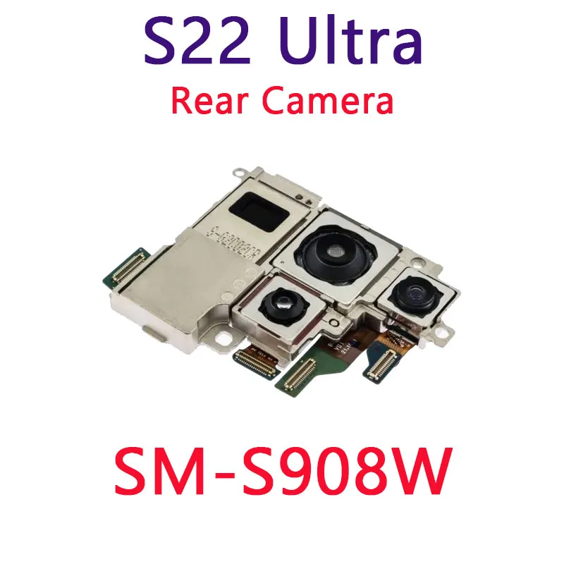 Back Facing Camera Set For Samsung Galaxy S22 Ultra 5G SM-S908B S908E/DS S908U S908N Phone Rear Main Camera Repair Spare Part image 6