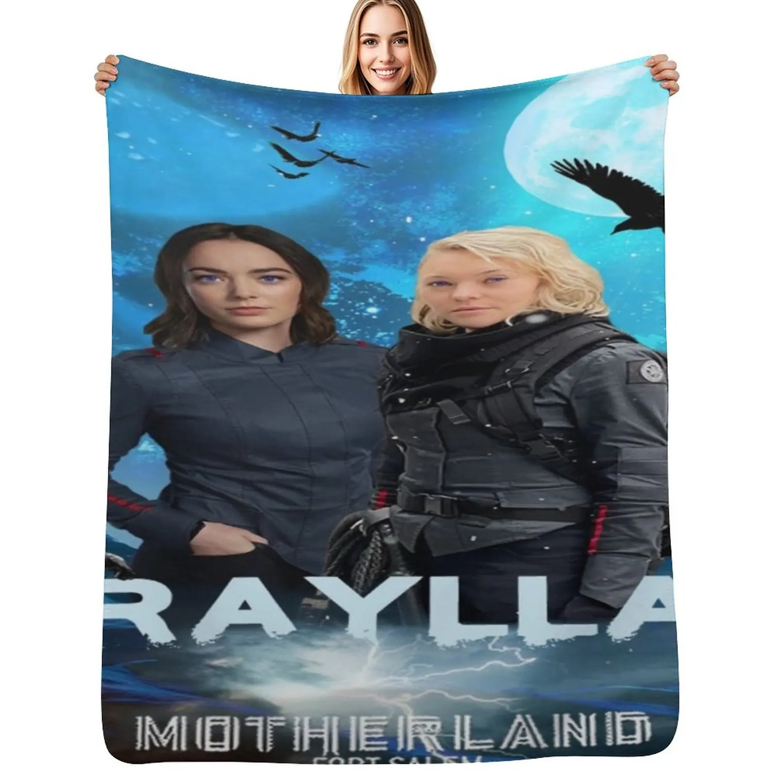 

Poster Raelle and Scylla MFS Throw Blanket Modern Design Soft Blanket for Home Decor