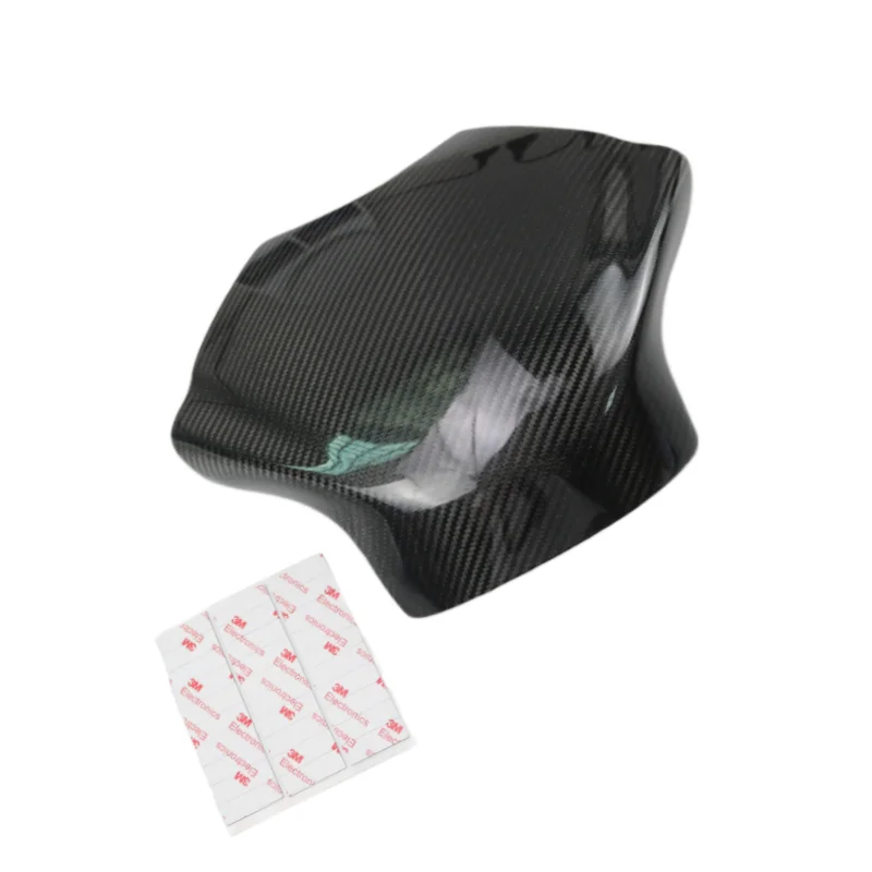 

Мотоциклетная крышка топливного бензобака из настоящего углеродного волокна, подходит для Yamaha YZF R6 2008-2012