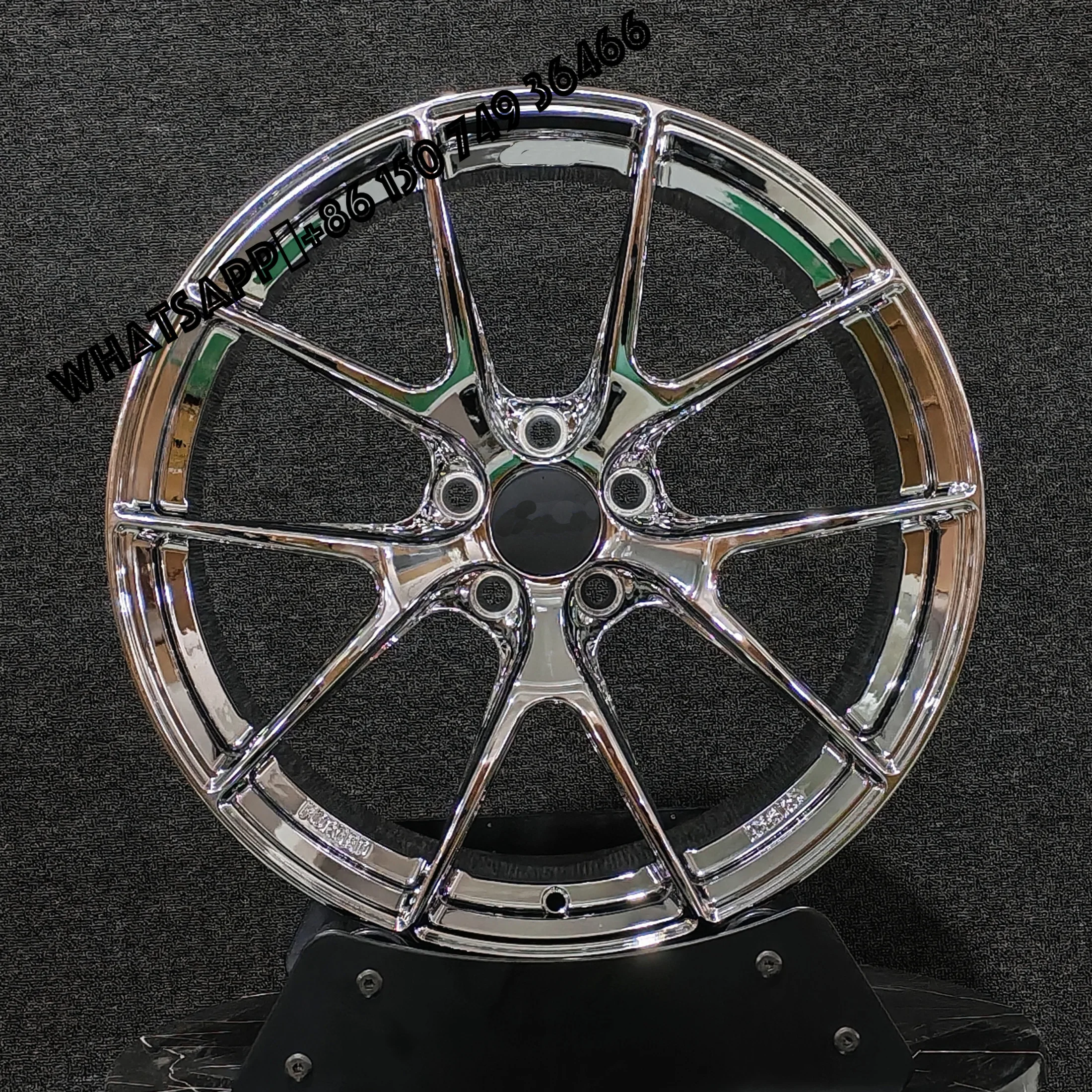 

Customized VS-5RS 6061T6 New Five Spoke 18-22 Inch Forged Aluminum Off-Road Passenger Wheels Deep Dish Chrome Polished Low