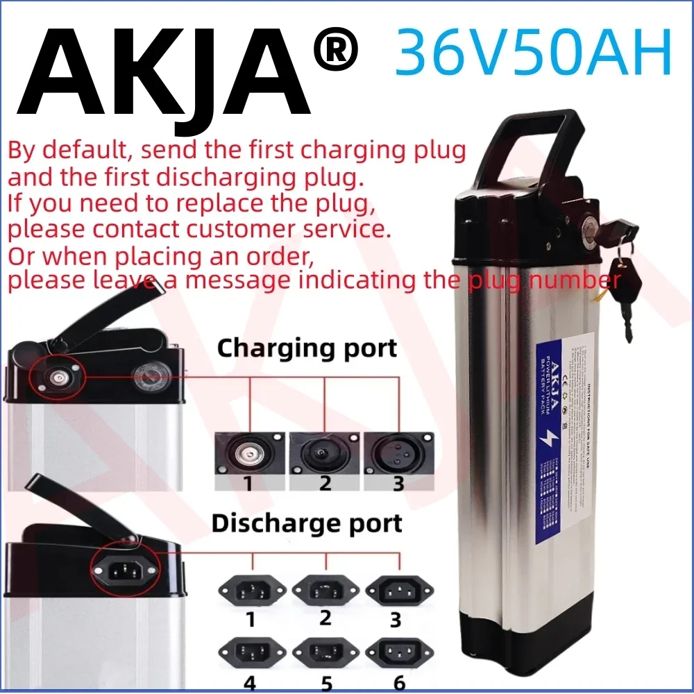 

Air fast transportationNew Full Capacity Power 18650 Lithium Battery 36V10ah-50ahBattery pack Suitable for Silver Fish 80-2000W