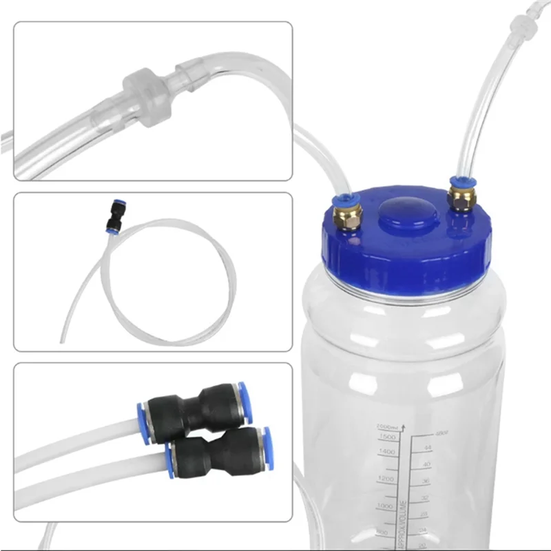 

AEE8-Vacuum Pump Maintenance Tool Set Manual Negative Pressure Pump Maintenance Tool Universal 2L