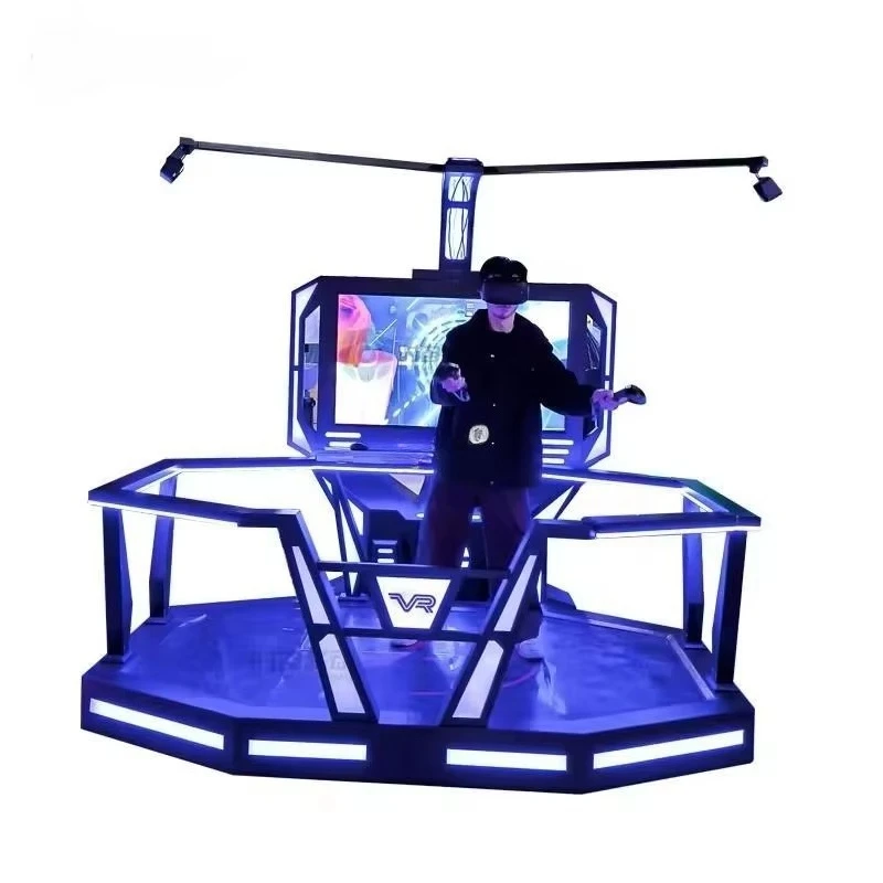 2026 New FL Wholesale Latest Technology Commercial Use Dancing Game Simulator VR Walking Space Platform Customized