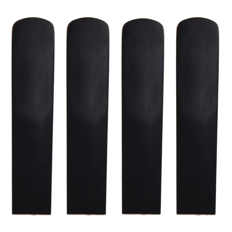 1 Piece Black Clarinet Alto Saxophone Sax Reeds Size 2.5 Strength 2 Alto Saxophone Reeds Alto Sax Saxophone Reeds