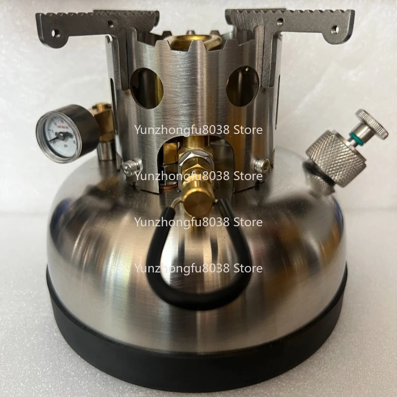 

Outdoor Camping Tea Stove, Integrated Direct Injection Alcohol Gasifier