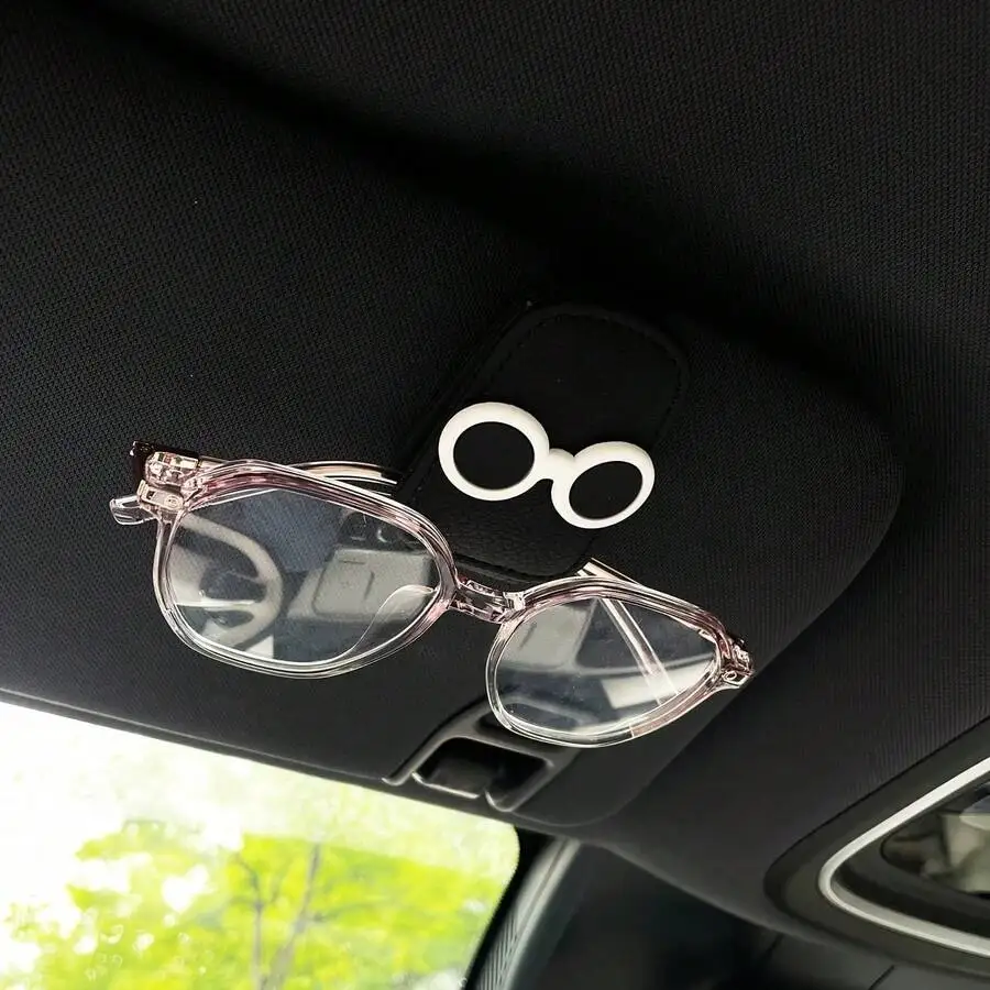 Cute Eyeglasses Car Clip, Car Interior Eyeglasses Clip, Car Eyeglasses Clip, Car Ticket Clip, Sun Visor Card Clip, For Women